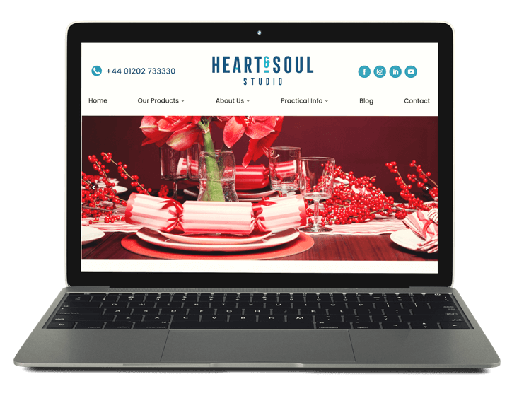 Heart and Soul Studio Website